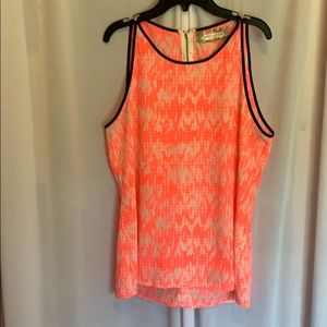 Cute neon pink tank top